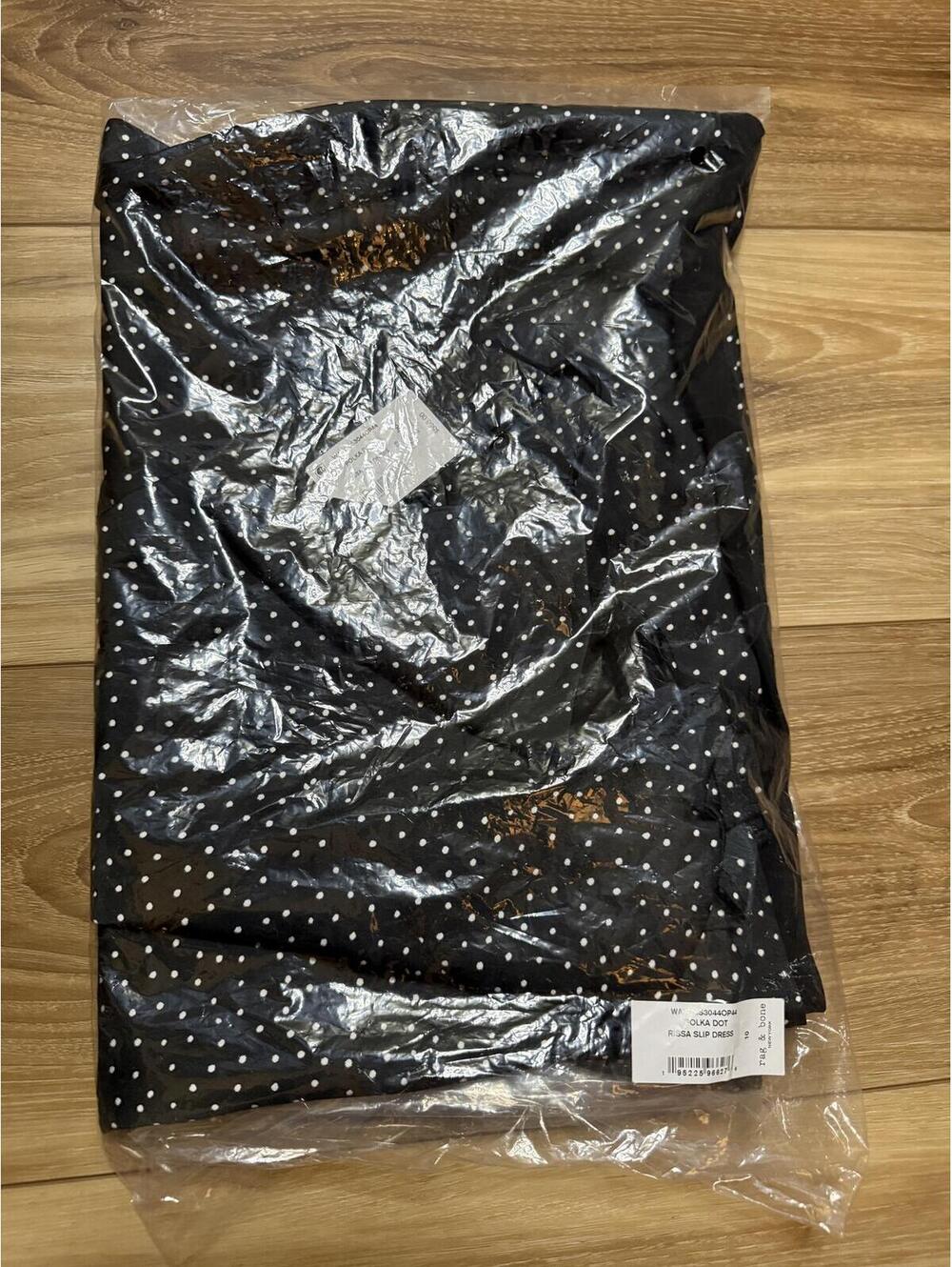 NWT! rag & bone Rissa Slipdress in Polka Dot Size 10 - Picture 2 of 6